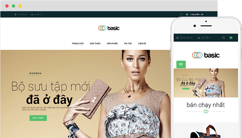 Mẫu giao diện Pav Basic