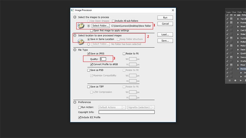 Giảm chất lượng ảnh